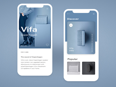 Vifa Copenhagen Blue - Mobile App