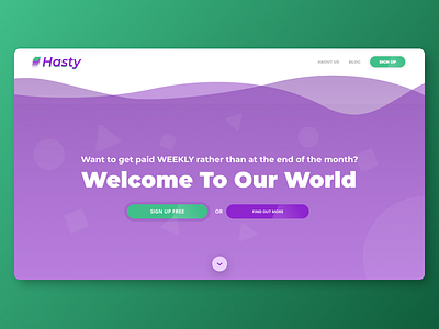 Money Management Landing Page create account imagery landing page concept modern personal register responsive sign up ui ux user experience user interface