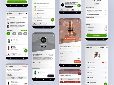 Hops v2 - Craft Beer Marketplace beer craft beer e commerce marketplace product design