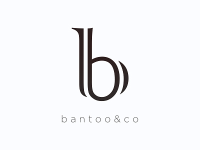 Bantoo african b black and white logo simple