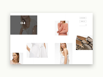 Massimo Dutti art direction branding design minimal ui web webdesign website