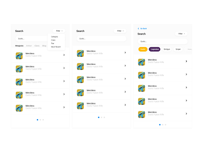 Destiny Meta Search Iterations