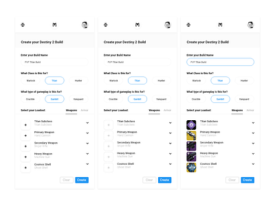 Destiny Meta Building Forms