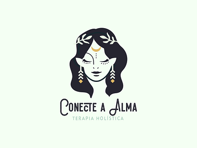Conecte a Alma elf identity design logo logodesign mystic mystic logo mysticism