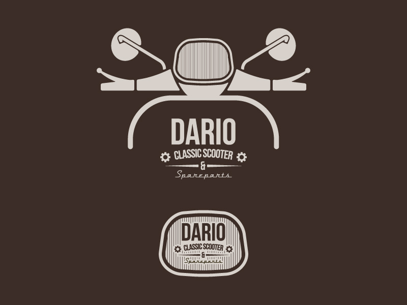 Logo Dario Classic Scooter Spareparts By Gianluca Gentile Logo Dario Classic Scooter Spareparts By Gianluca Gentile