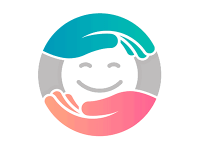 Priscila Sereno - Pediatric Infectious Diseases hands smile pediatrician medic child hug symbol logotype branding brand logo