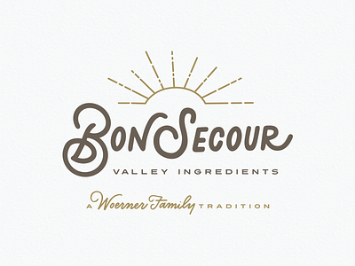 Bon Secour Valley Ingredients brand developement branding identity logo