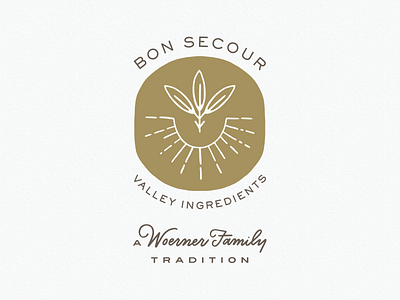 Bon Secour Valley Ingredients brand developement branding identity logo