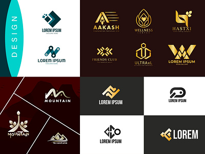 modern minimalist luxury Logo Design