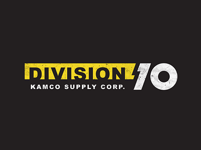 Kamco Supply - Division 10 Logo 10 construction division logo