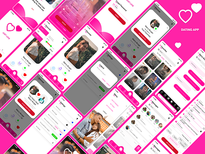 Dating App design ui ux