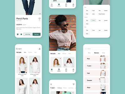 Fashion shopping app