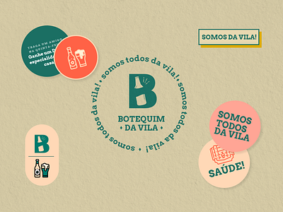 Branding for Botequim da Vila beer botequim da vila branding