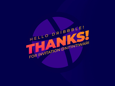 Hello Dribbble!