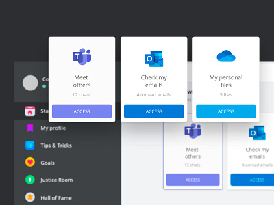 Quick Access: Microsoft Office 365 icons office365 product design web app