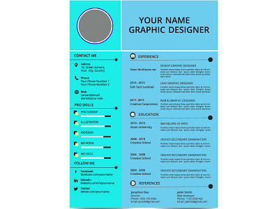cv branding cv design graphic design typography vector