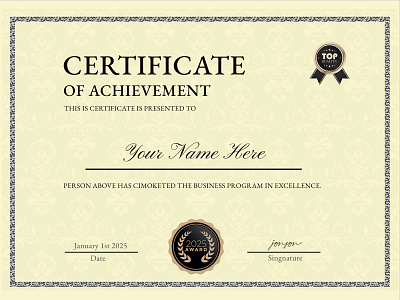 sample certificate design branding certificate graphic design sample certificate design