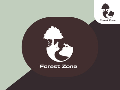 forest logo branding business card design graphic design illustration logo logo design typography ui ux vector