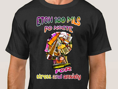 ETOH 100 MLS T SHIRT DESIGN amazing tshirt background design design illustration logo t shirt t shirt design tshirt tshirt art unique t shirt vector