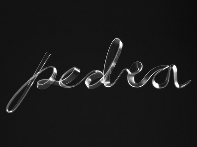 Splines study 3d calligraphy cinema4d design graphics typography