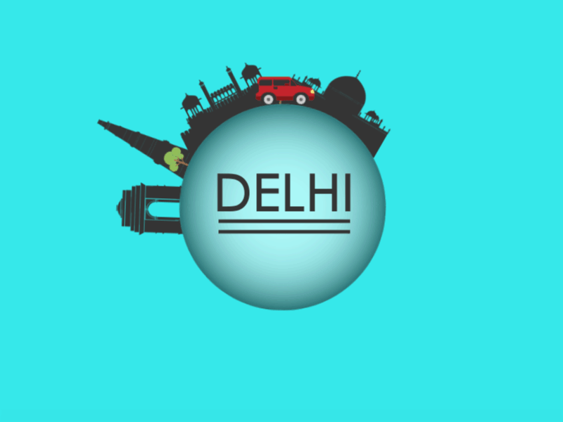 Delhi delhi dilli traveller humayun tomb india gate jeep lal qilla qutub minar