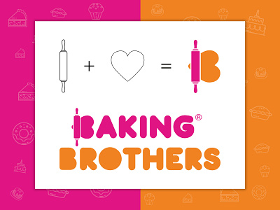 Baking Brothers bakery bakery logo baking brothers