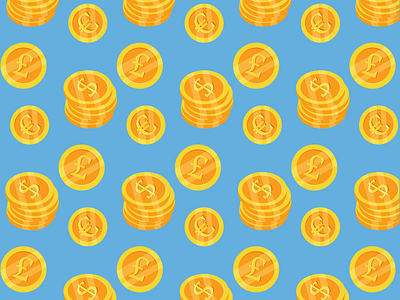 Pattern with coins