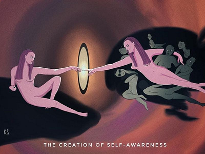 Creation of self-awareness