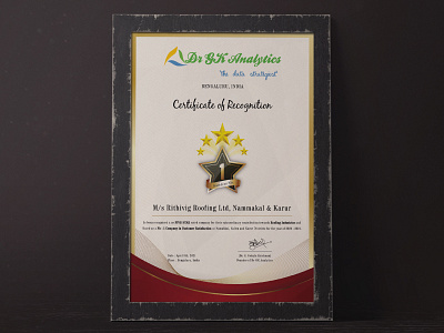 Certificate Design