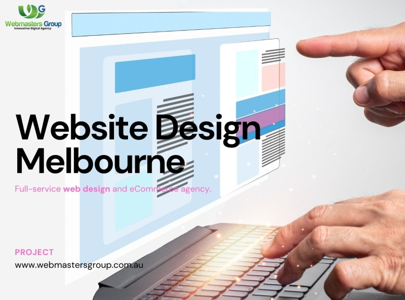 Website Design Melbourne by Webmasters Group on Dribbble