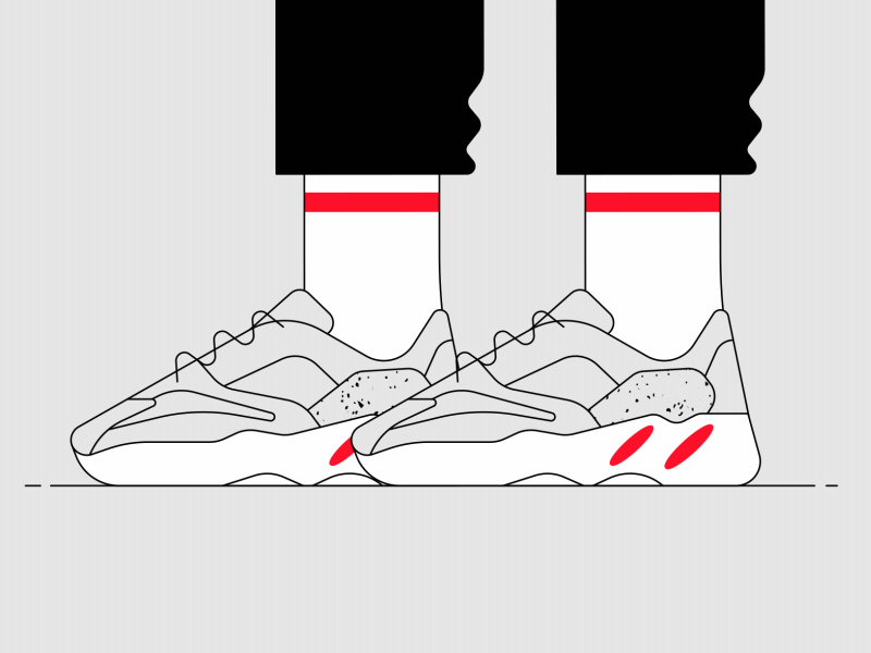 Sneaker jump adidas boost gif jump legs sneakerhead sneakres socks walk yeezy