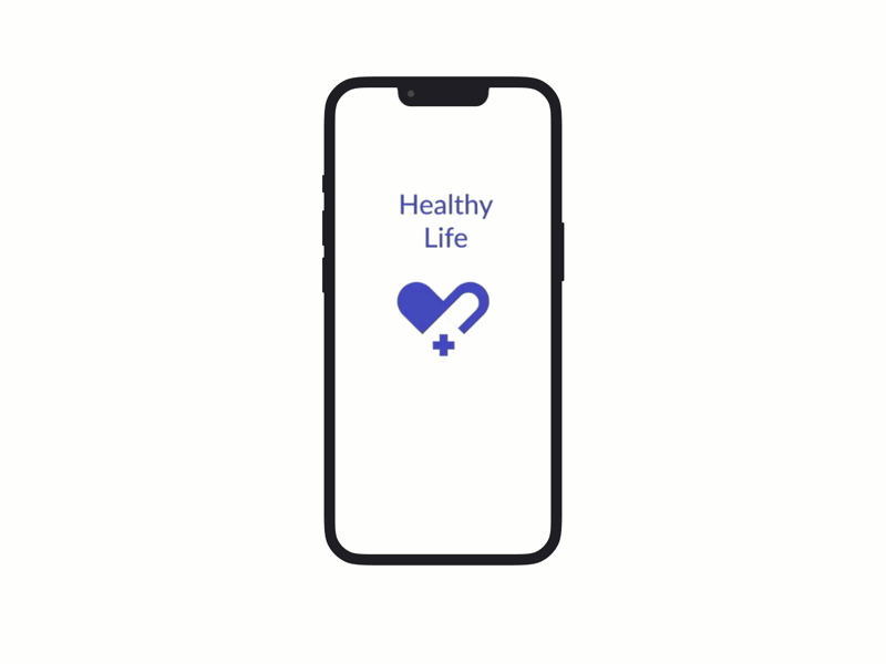 Health care app. User flows design mobile ui ux