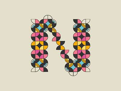 Letter_N 36daysoftype alphabets lettering lettern typography