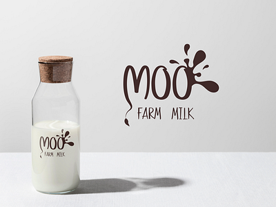 Logo for a dairy farm