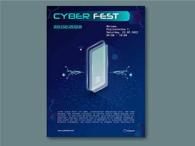 Flyer for Technology Festival