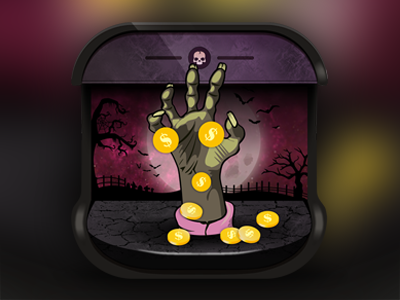 Grave Coin Icon 2x