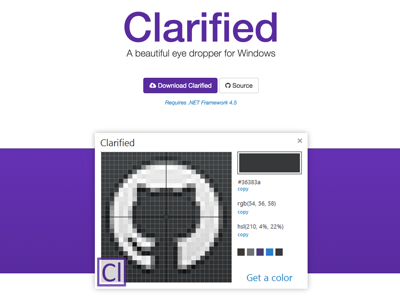 Clarified css html