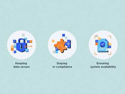 what we do icons apps branding cloud data help icons illustration key reports safe servers system vector