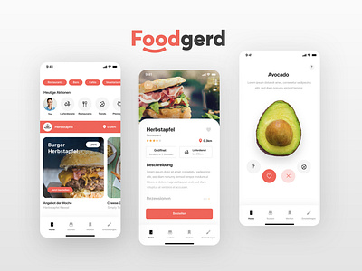 Foodgerd Foodguide App app finder food gastro gastronomy guide mobile restaurant