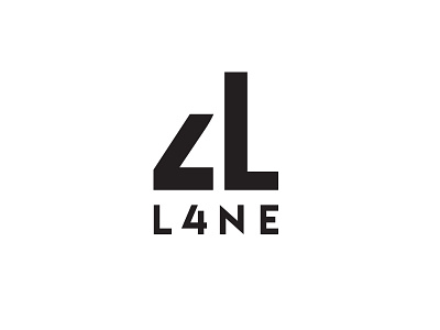 4LANE band logo 4lane branding ci identity logo logodesign logomark signet wordmark