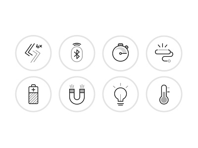 light & minimal icons icon icons illustration line round