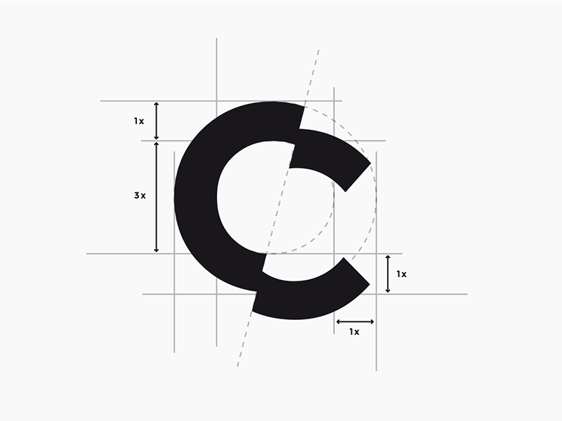 Christian Cnyrim - Brand Concept black brand cc concept corporate identity logo stationery