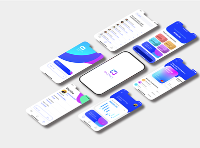Finance App app page application branding design figma finance app illustration mobile app mobile design ui uiux user interface