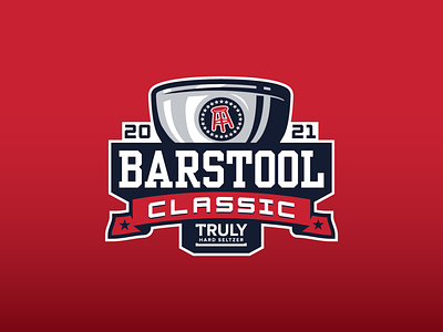 Barstool Classic Logo 2021 badge barstool classic golf golf club trophy