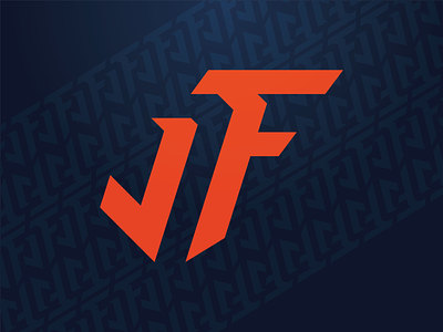 Justin Fields Logo athlete brand chicago crest fields football mongram pattern sports tribal
