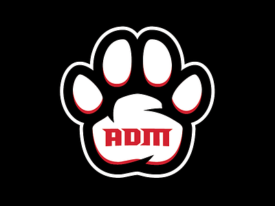 ADM Tigers Paw branding paw tigers