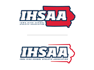 Iowa High School Athletic Association branding iowa school sports state