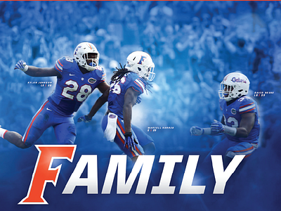 Florida Family blue college family florida gators graphic