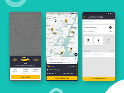 Taxi App app cab booking mobile app taxi taxi app ui ui ux ui ux design ux