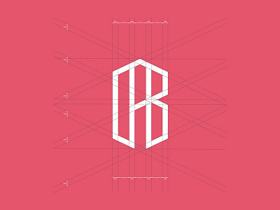 Alessandro Rabboni Logotype Grid brand branding grid logo logotype monogram photographer